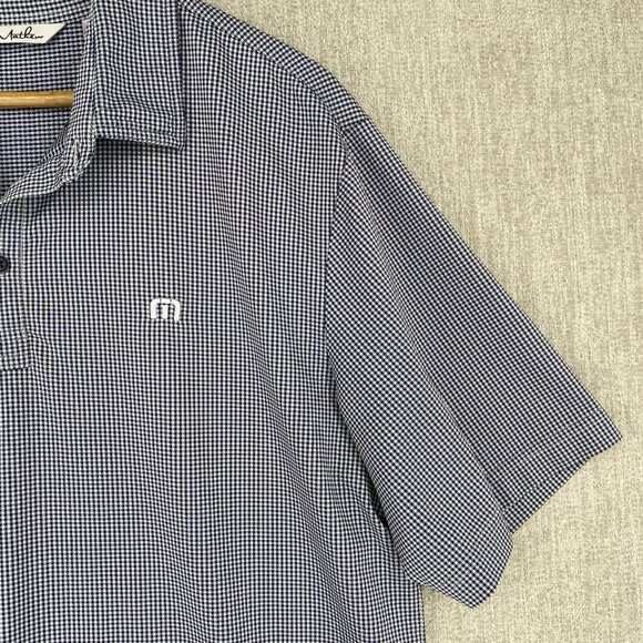 Travis Mathew Polo Performance Golf Check Print‎ Large - Picture 7 of 11